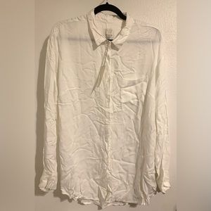 A New Day White Button Down